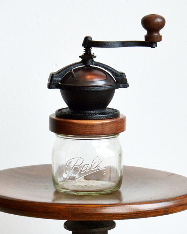 Camano Coffee Mill - Wide Mouth Mason Jar Coffee & Spice Grinder